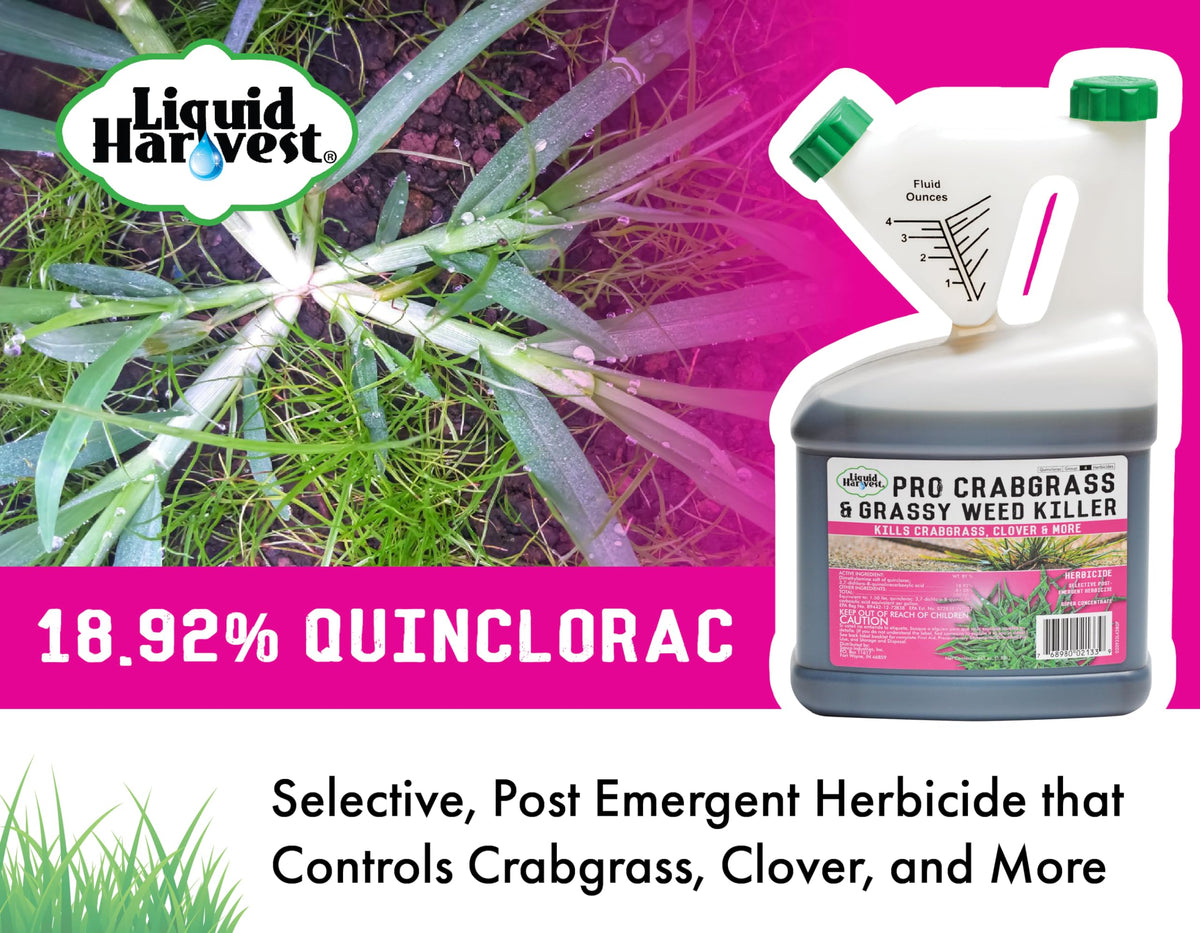 Crabgrass & Grassy Weed Killer 64 Ounces Quinclorac V703