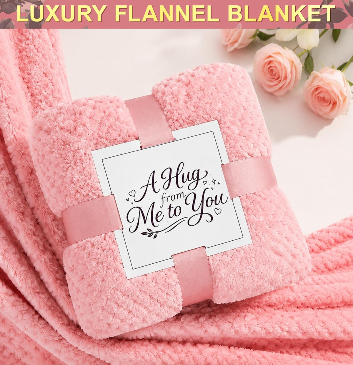 10-Piece Self Care Spa Gift Basket with Throw Blanket and Tumbler T302