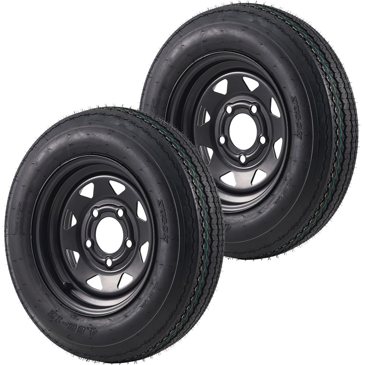 4.80-12 Trailer Tires with 12 in Rims S653889